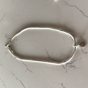 Pandora Sterling Silver charm necklace